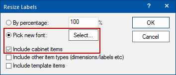 File Resize Labels